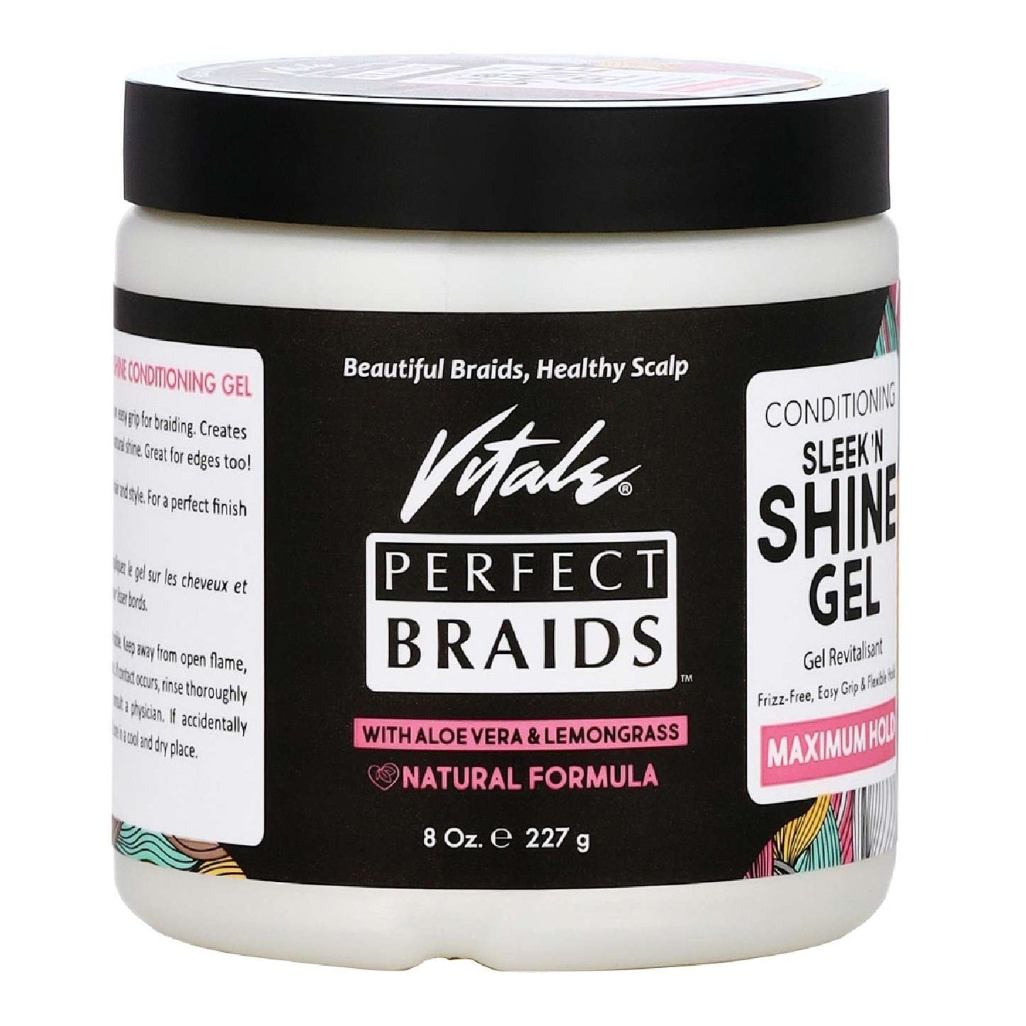 Perfect Braid Conditioning Sleek Shine Gel Maximum Hold
