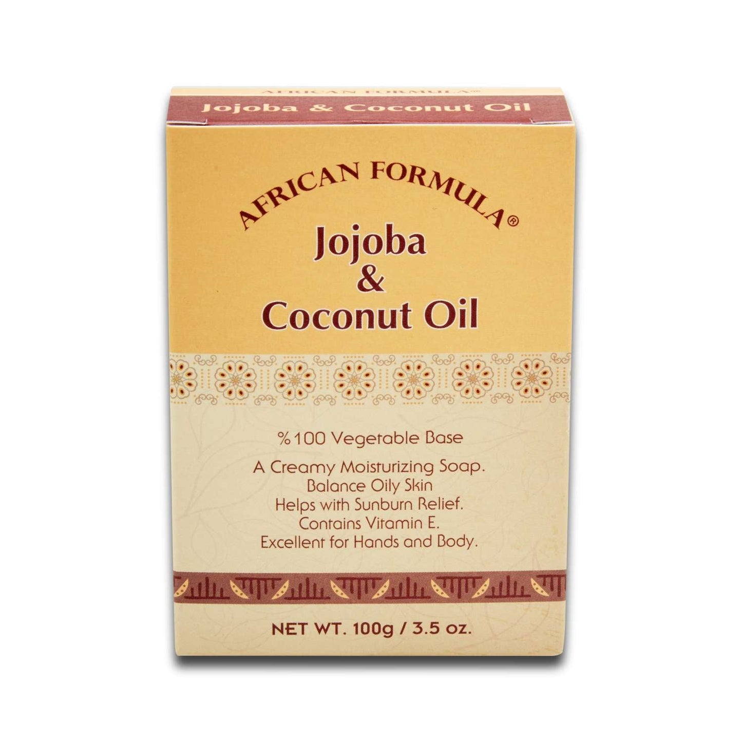 Jojoba Coconut Soap 3.5 Oz African Formula