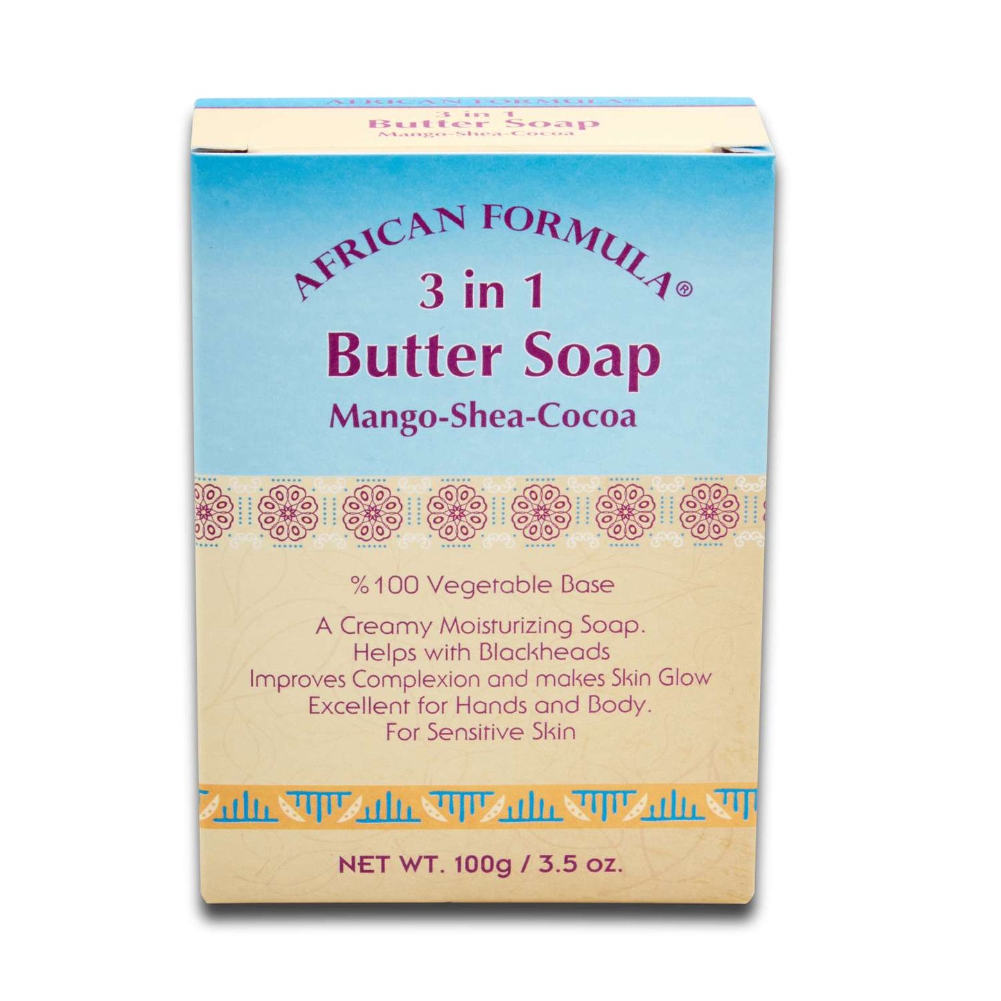 3 In 1 Soap Mango Shea Cocoa 3.5 Oz