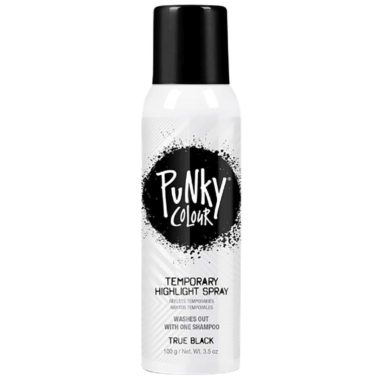 Temporary Color Highlight Spray True Black 3.5 Oz