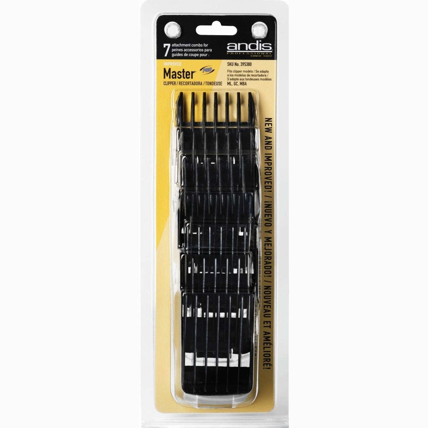 Snap-On Blade Attachment Master Combs 7-Comb Set