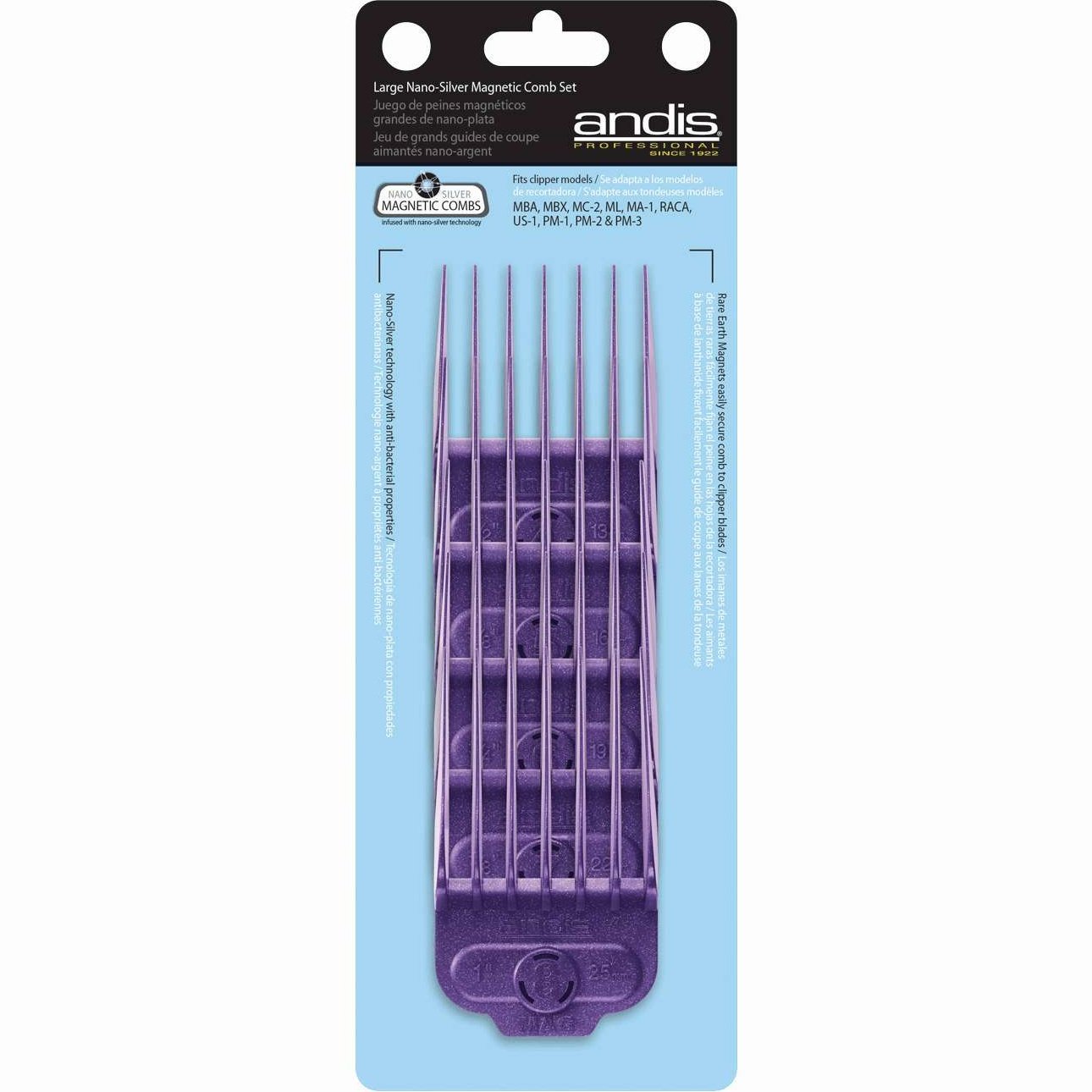 Single Magnetic 4-Comb Set Large