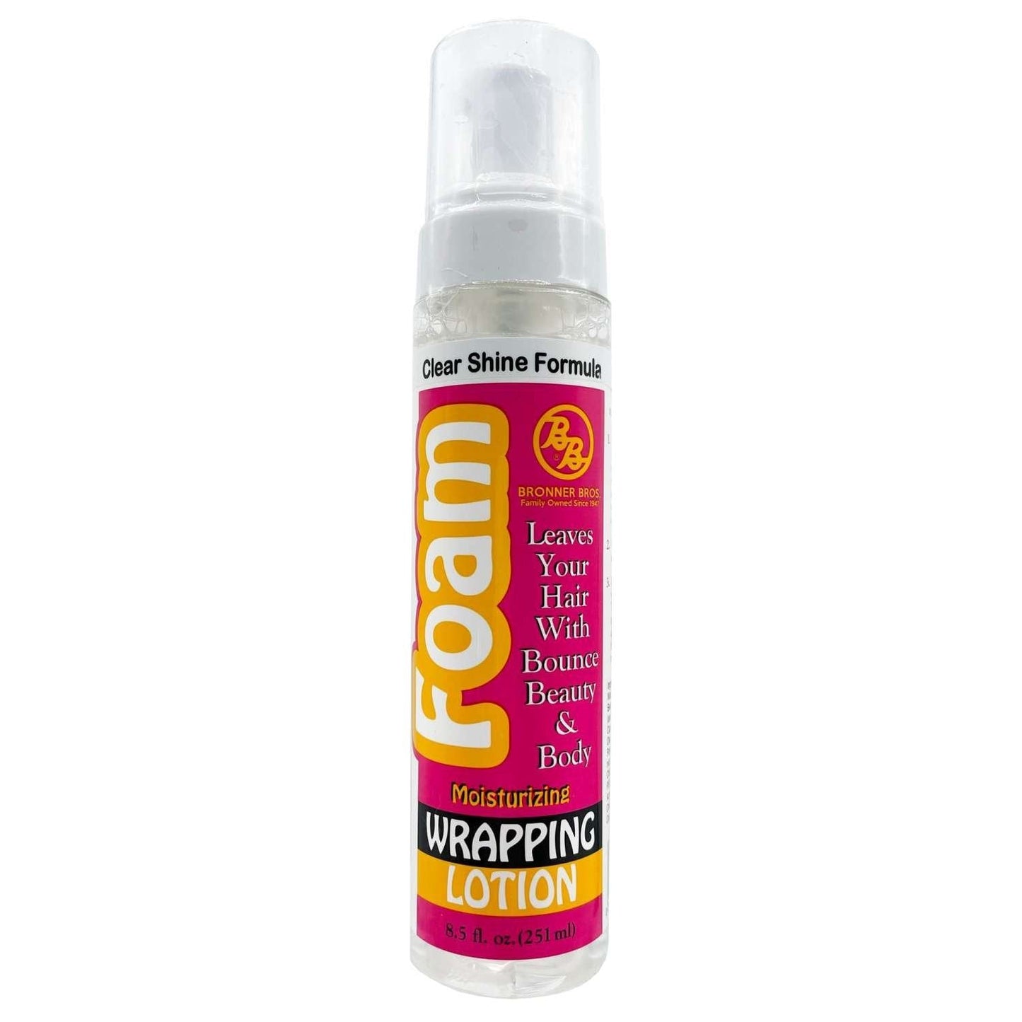 Moisturizing Foam Wrap Lotion 8.5 Oz