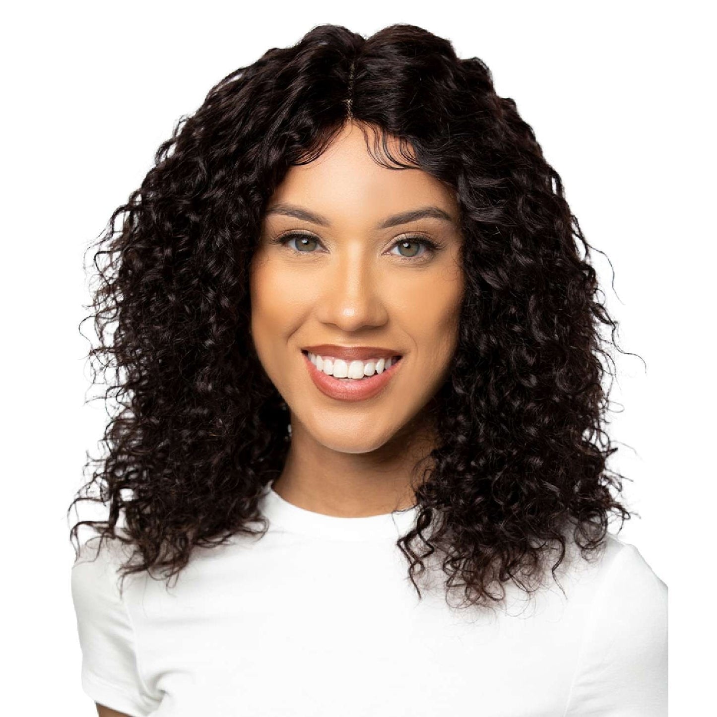 360 Lace Wig Human Hair Water Deep Natural Color