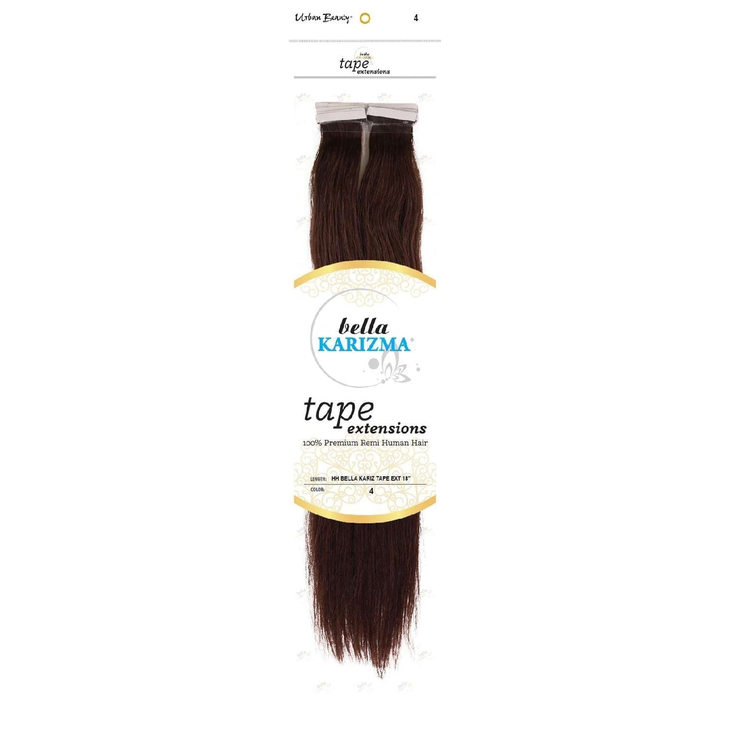 Tape-In Human Hair Extensions 18 Inch 4