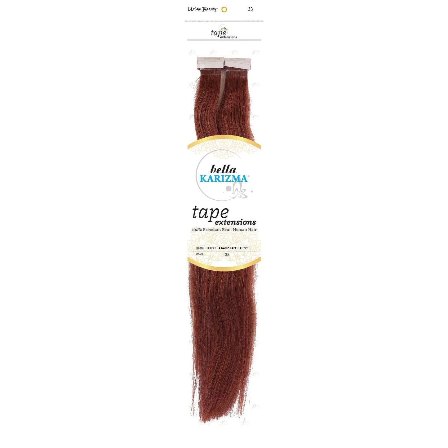 Tape-In Human Hair Extension 22 Inch 33