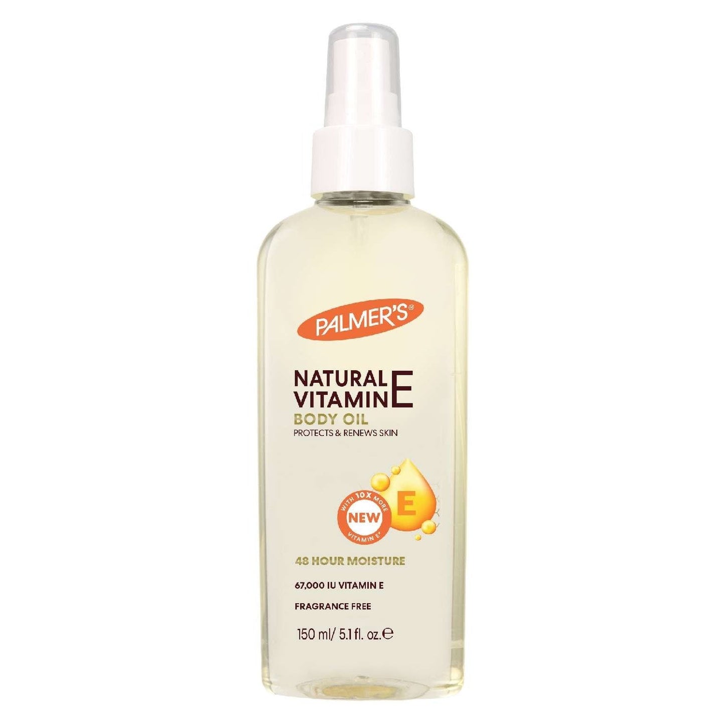 Natural Vitamin E Body Oil 5.1 Oz