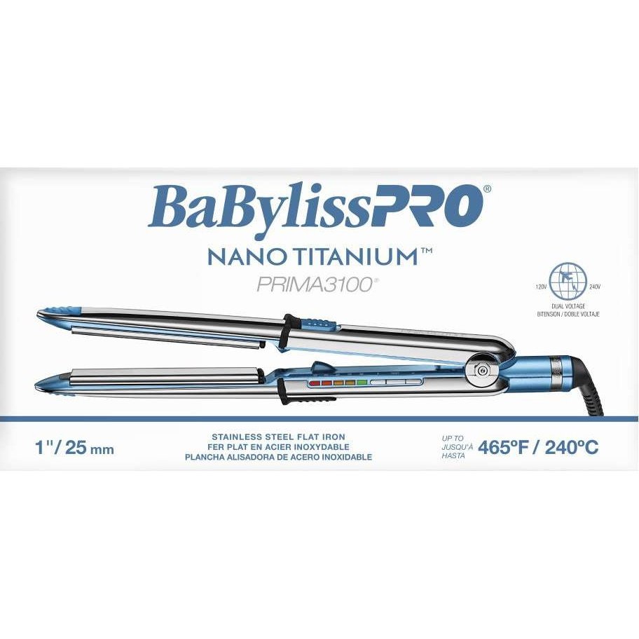 Nano Titanium Ionic Hair Straightener 1 Inch