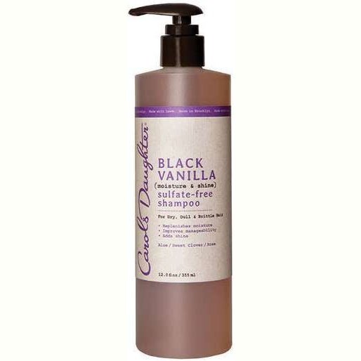 Moisture Shine Sulfate-Free Shampoo Black Vanilla 12 Oz