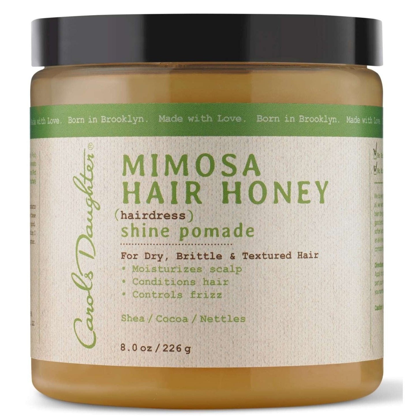 Mimosa Hair Honey Shine Pomade 8 Oz