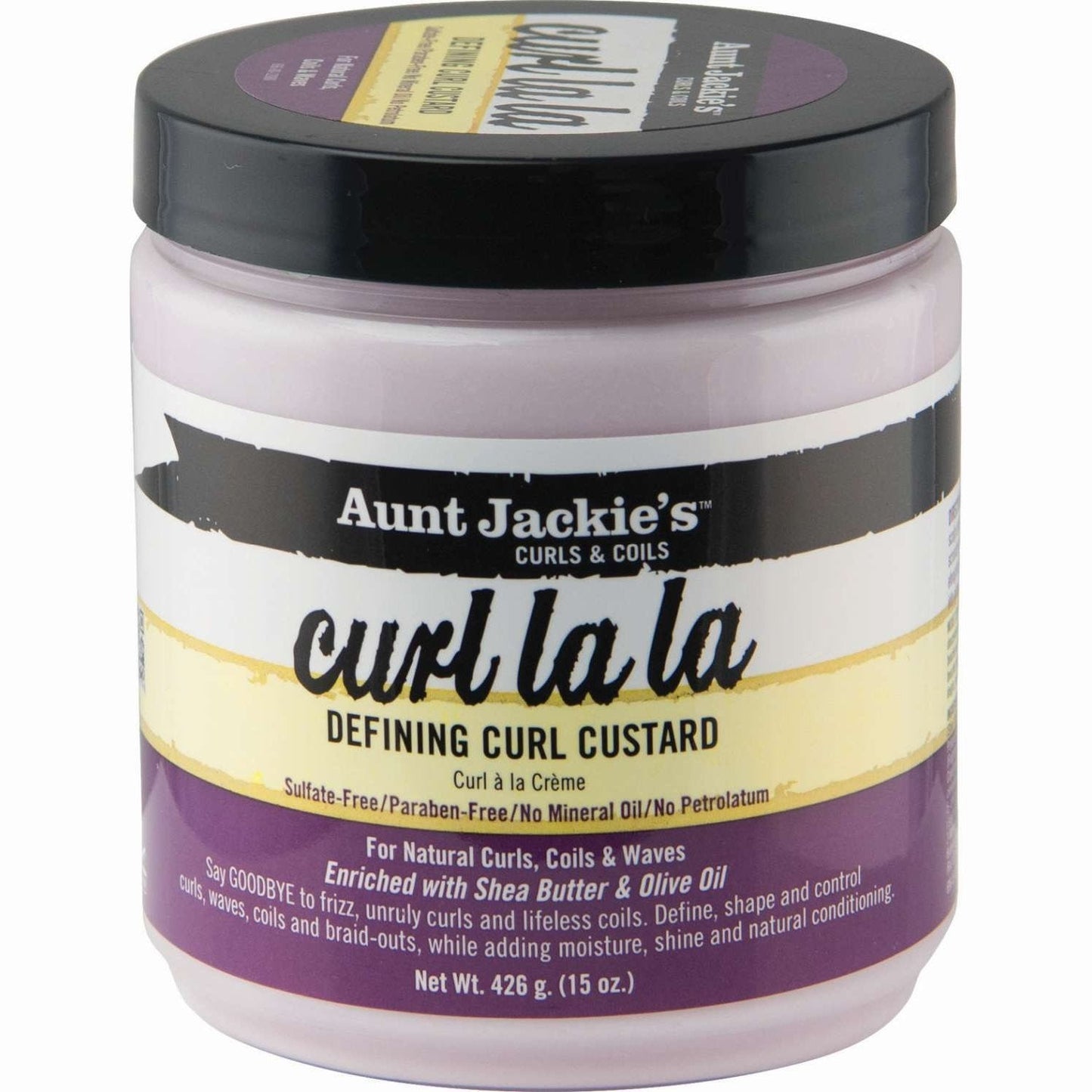 Aunt Jackie's Curl La La Custard 15 Oz