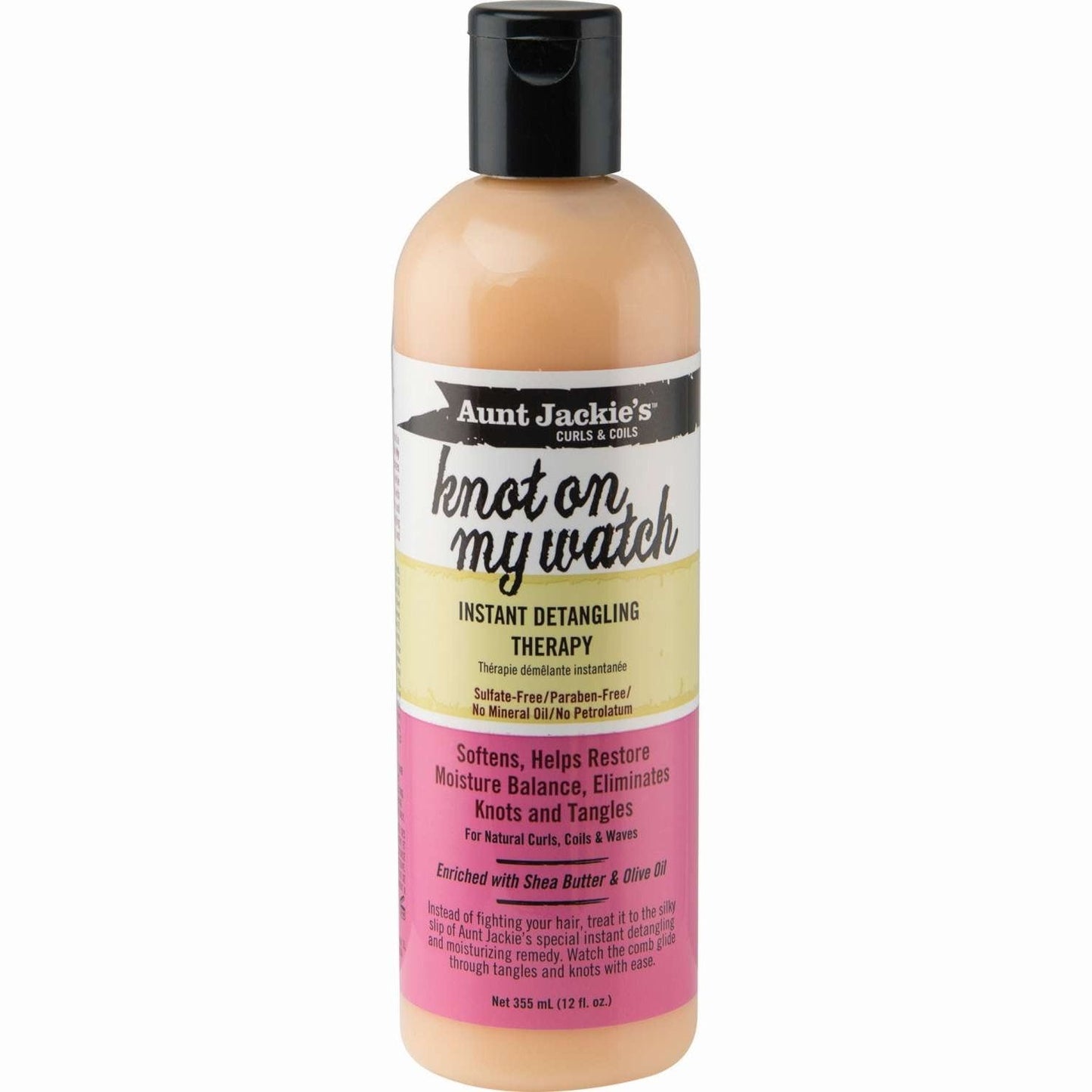 Aunt Jackie's Detangler Knot On My Watch 12 Oz