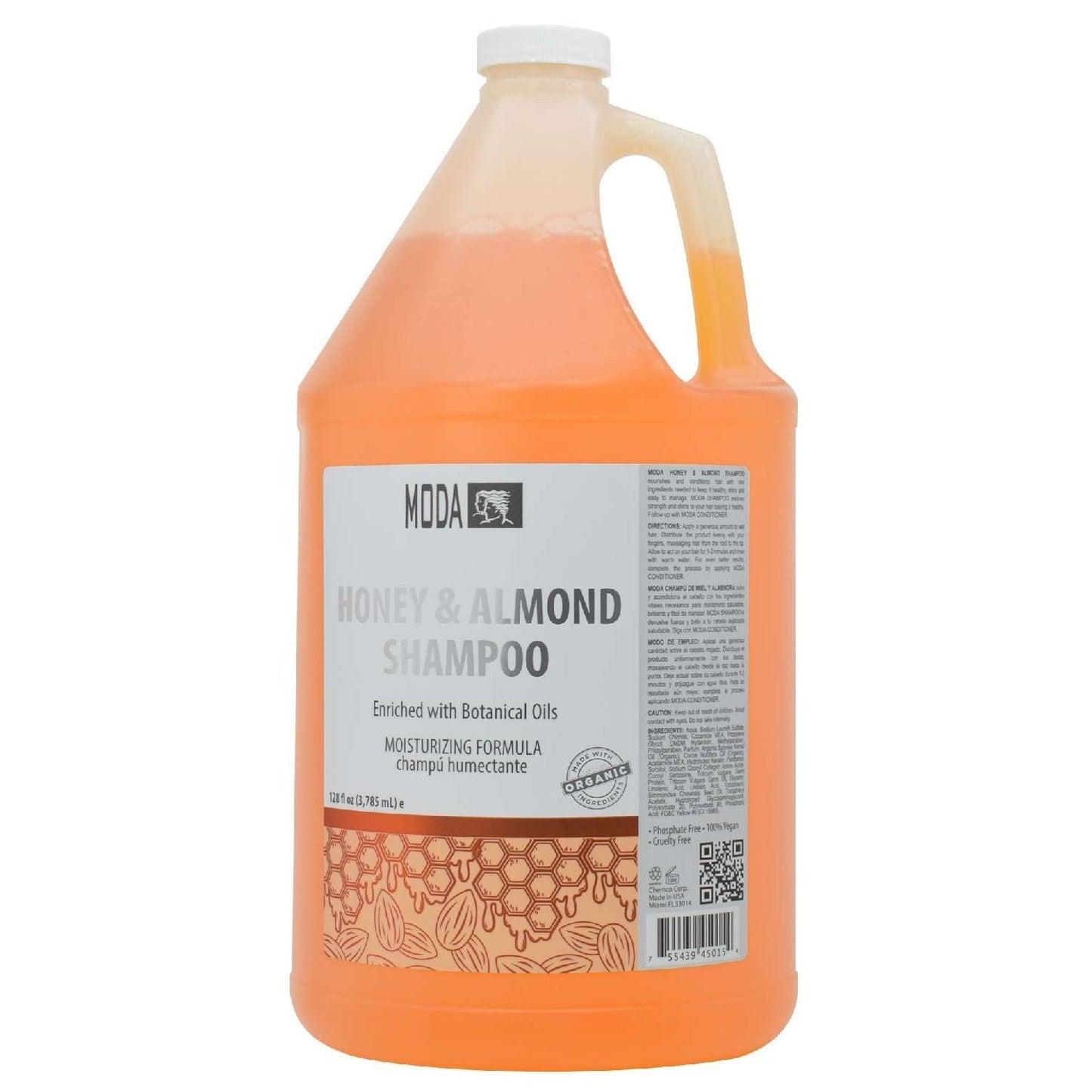 Shampoo Honey Almond 1 Gal
