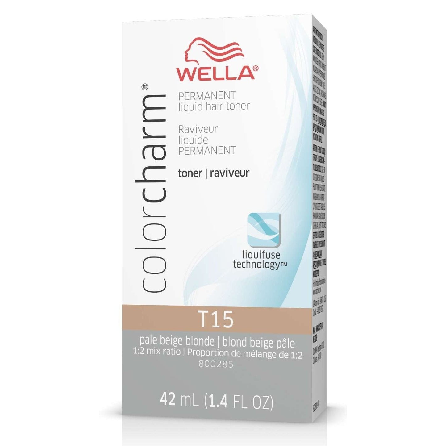 Permanent Liquid Hair Toner Pale Beige Blonde 1.4 Fl Oz