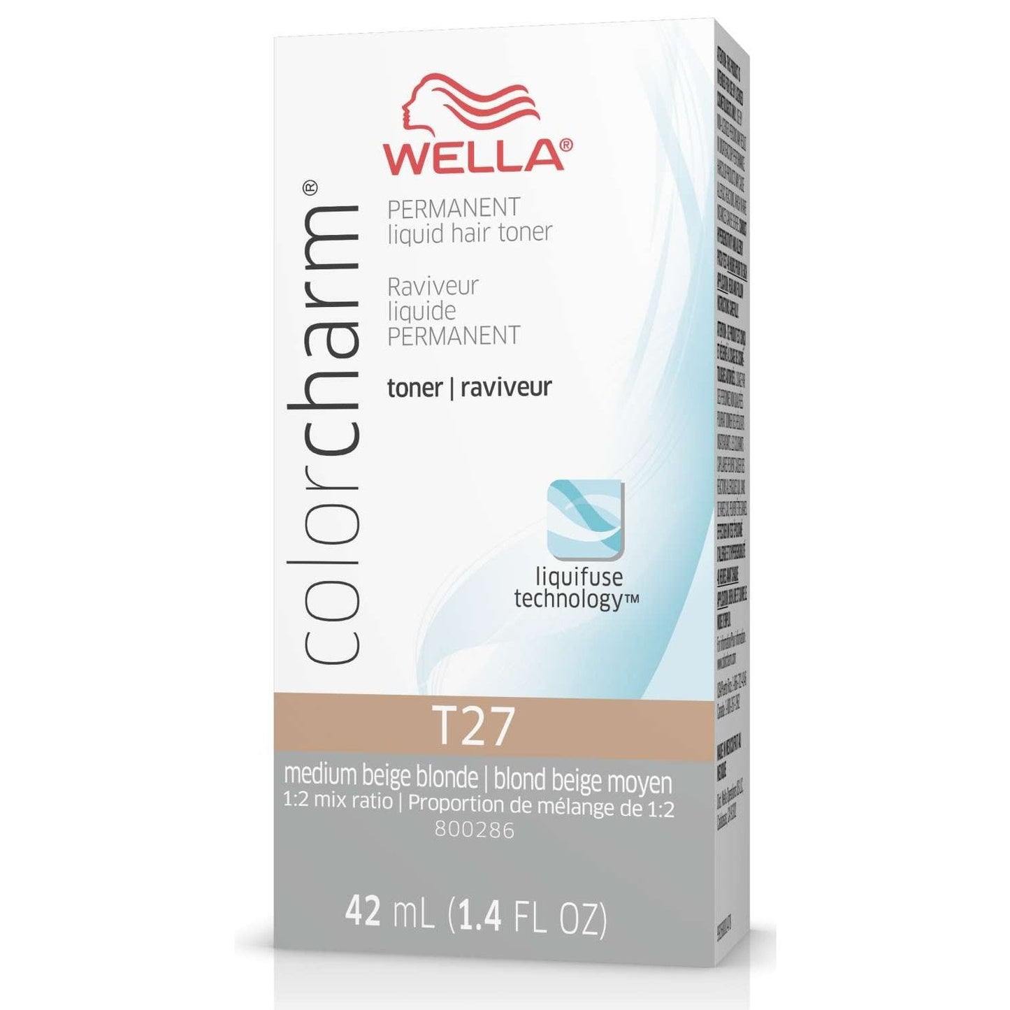 Permanent Liquid Hair Toner Medium Beige Blonde 1.4 Fl Oz