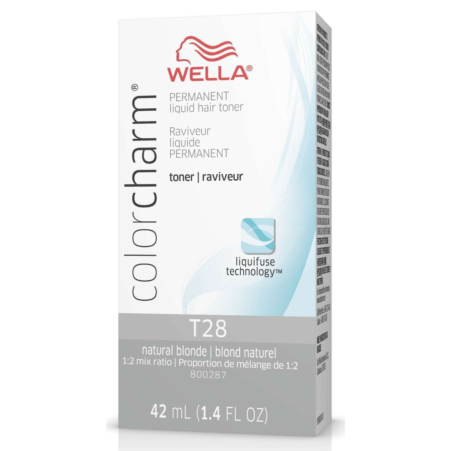 Permanent Liquid Hair Toner Natural Blonde T28 1.4 Fl Oz