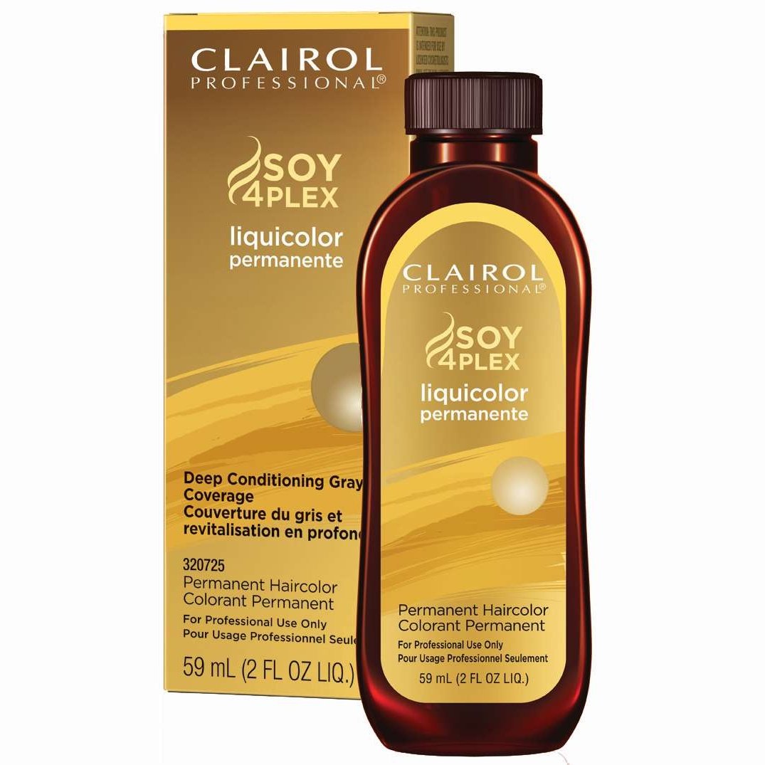 Permanent Hair Color Lightest Golden Blonde Soy Liquicolor 2 Oz