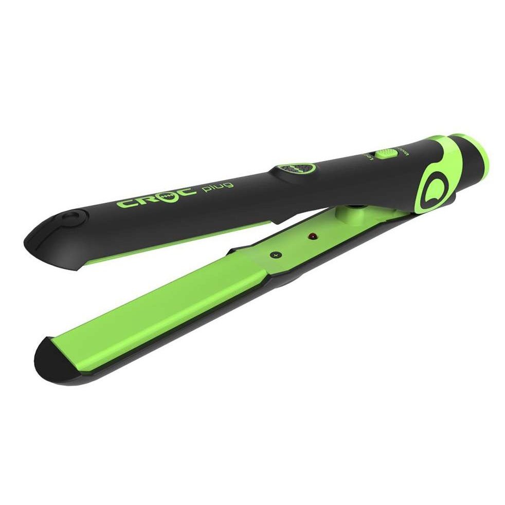 Mini Flat Iron Detachable Plug Mini Size Black Green