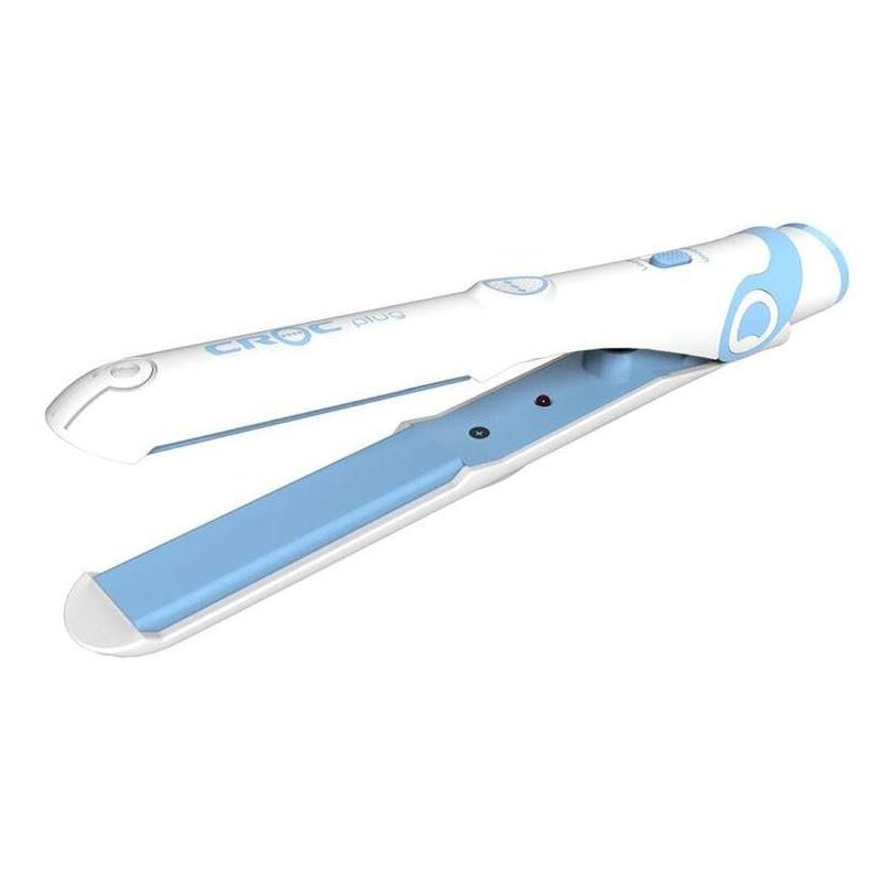 Detachable Mini Flat Iron White Blue