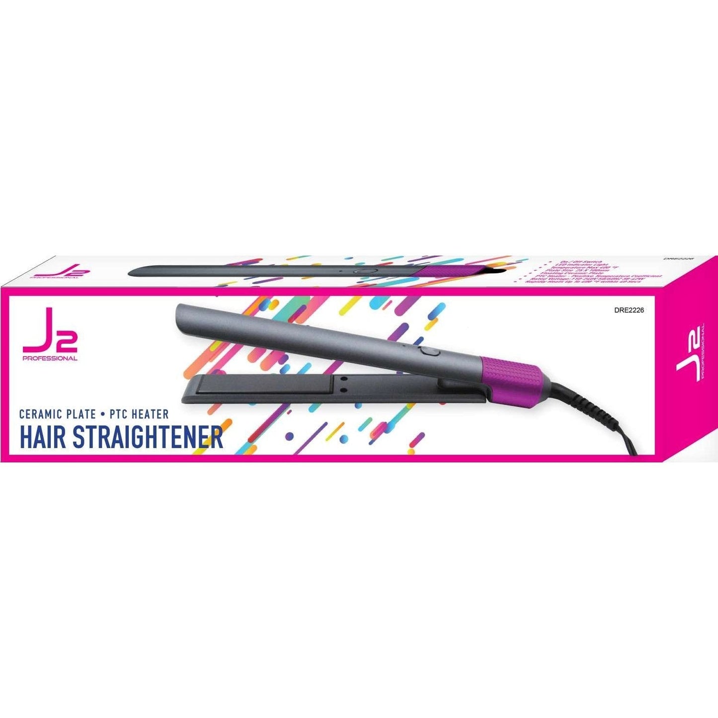 Flat Iron Hair Straightener J2 Hair Tool