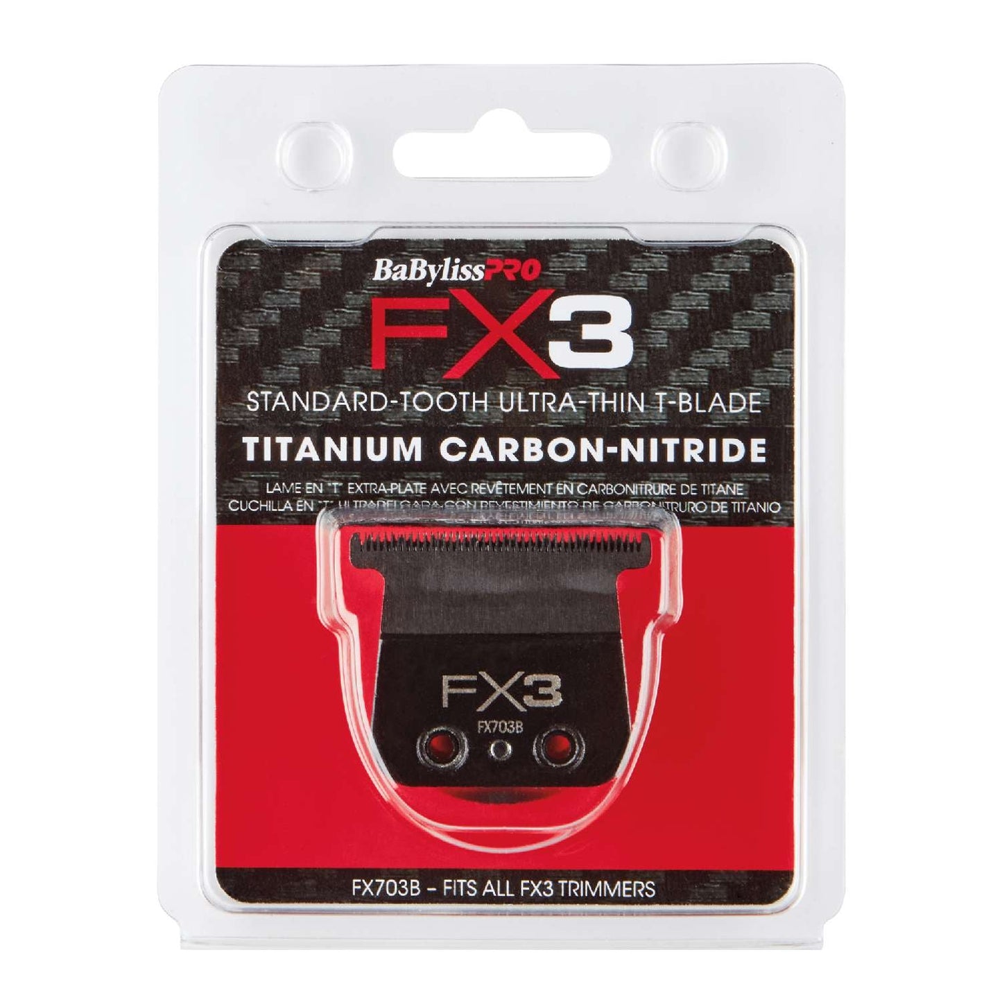 Ultra Thin Titanium Carbon Nitride Replacement T-Blade Standard Tooth