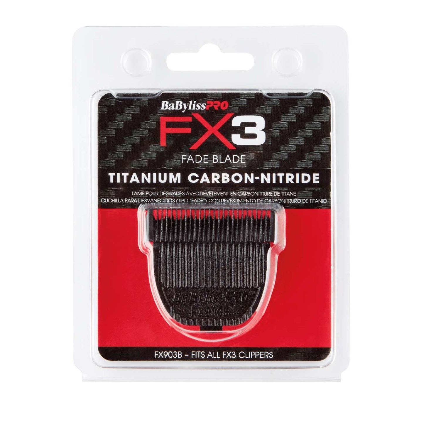 Ultra Thin Titanium Carbon Nitride Replacement Blade for Babyliss X3