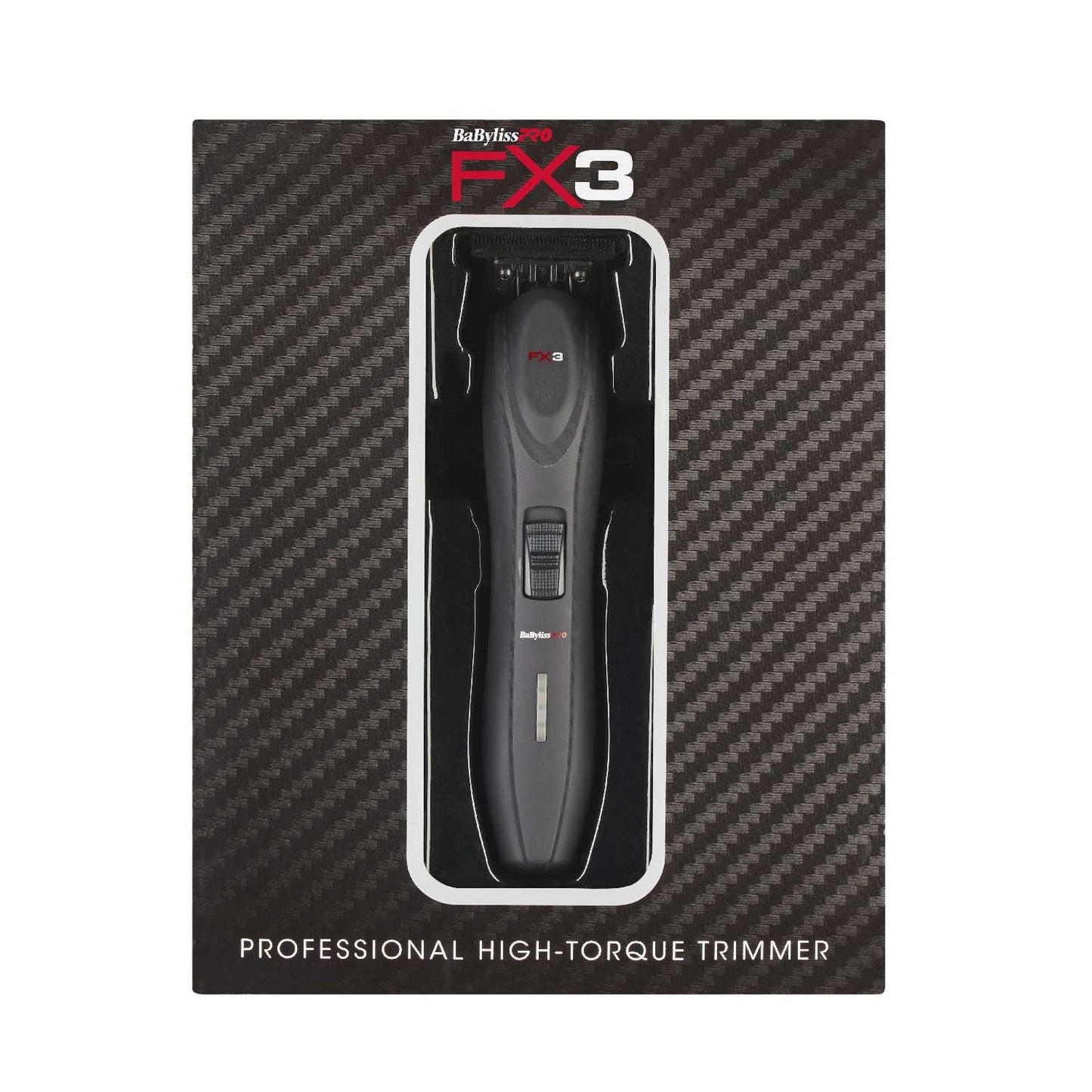 Professional High-Torque Hair Trimmer Black