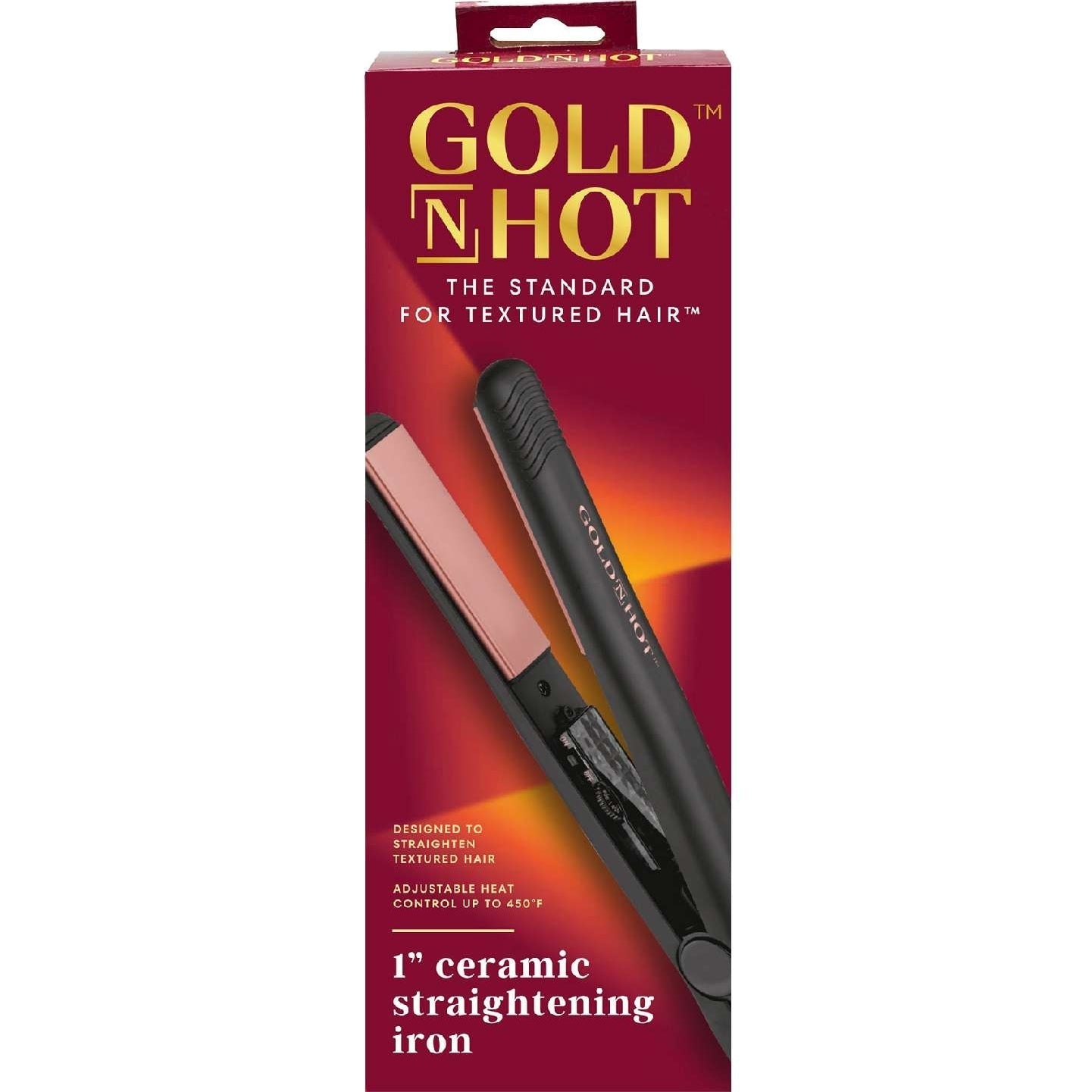 Flat Iron Ceramic Rose Gold 1 Inch