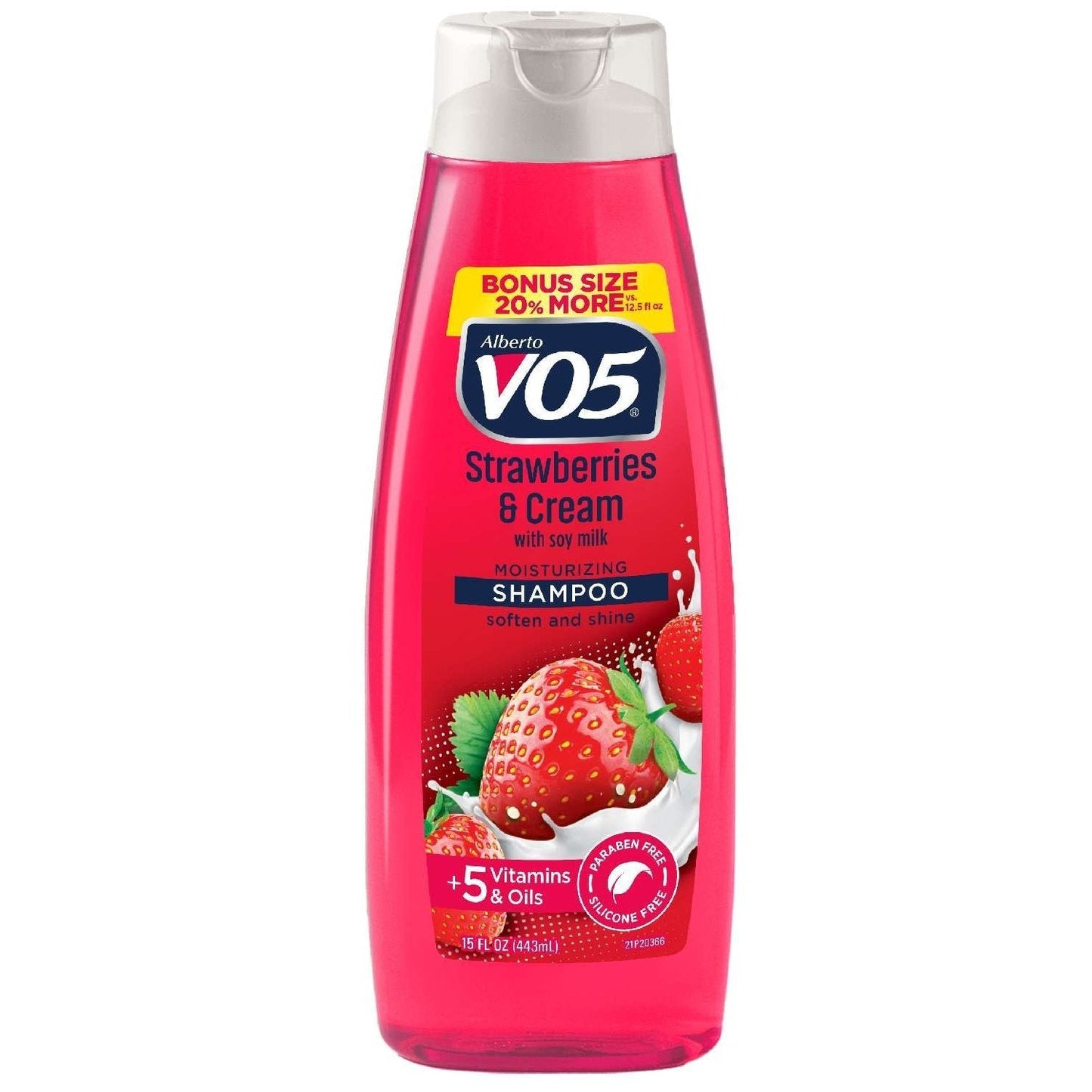Moisturizing Shampoo Strawberries Cream 15 Fl Oz