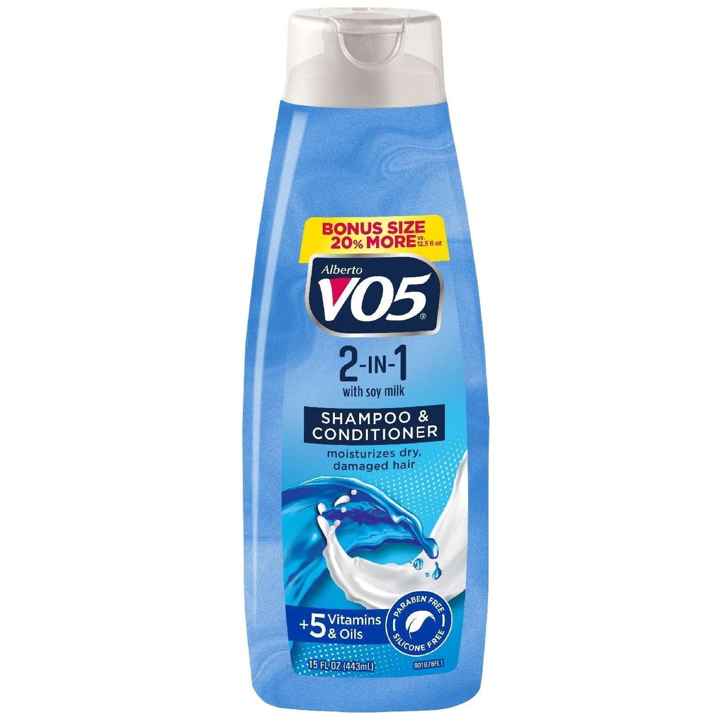 2 In 1 Shampoo and Conditioner 15 Fl Oz
