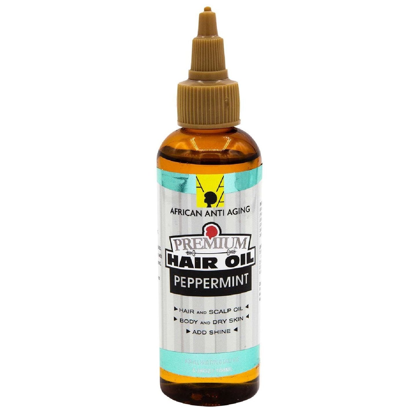 Anti Aging Premium Hair Oil Peppermint 3.38 Oz