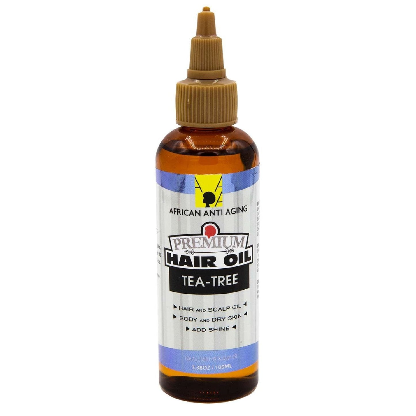 Anti Aging Hair Oil with Tea Tree 3.38 Oz