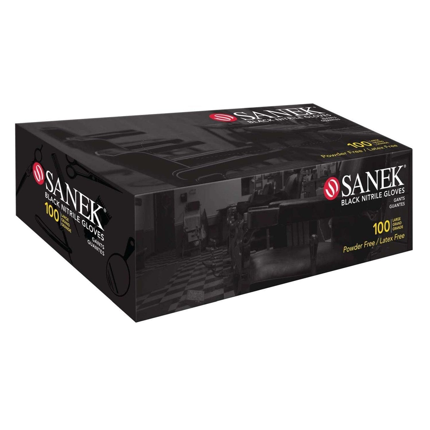 Nitrile Gloves Powder Free Small Black