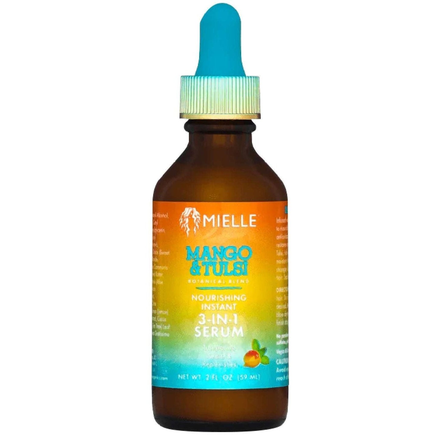 Mielle 3-In-1 Nourishing Mango Tulsi Serum 2.0 Fl Oz