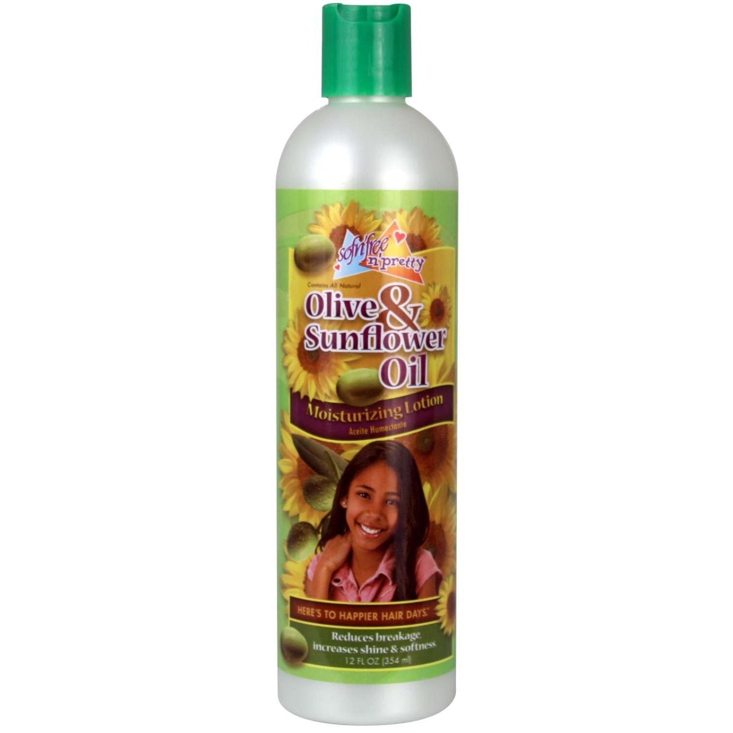 Moisturizing Lotion with Olive Sunflower Oil 12 Fl Oz