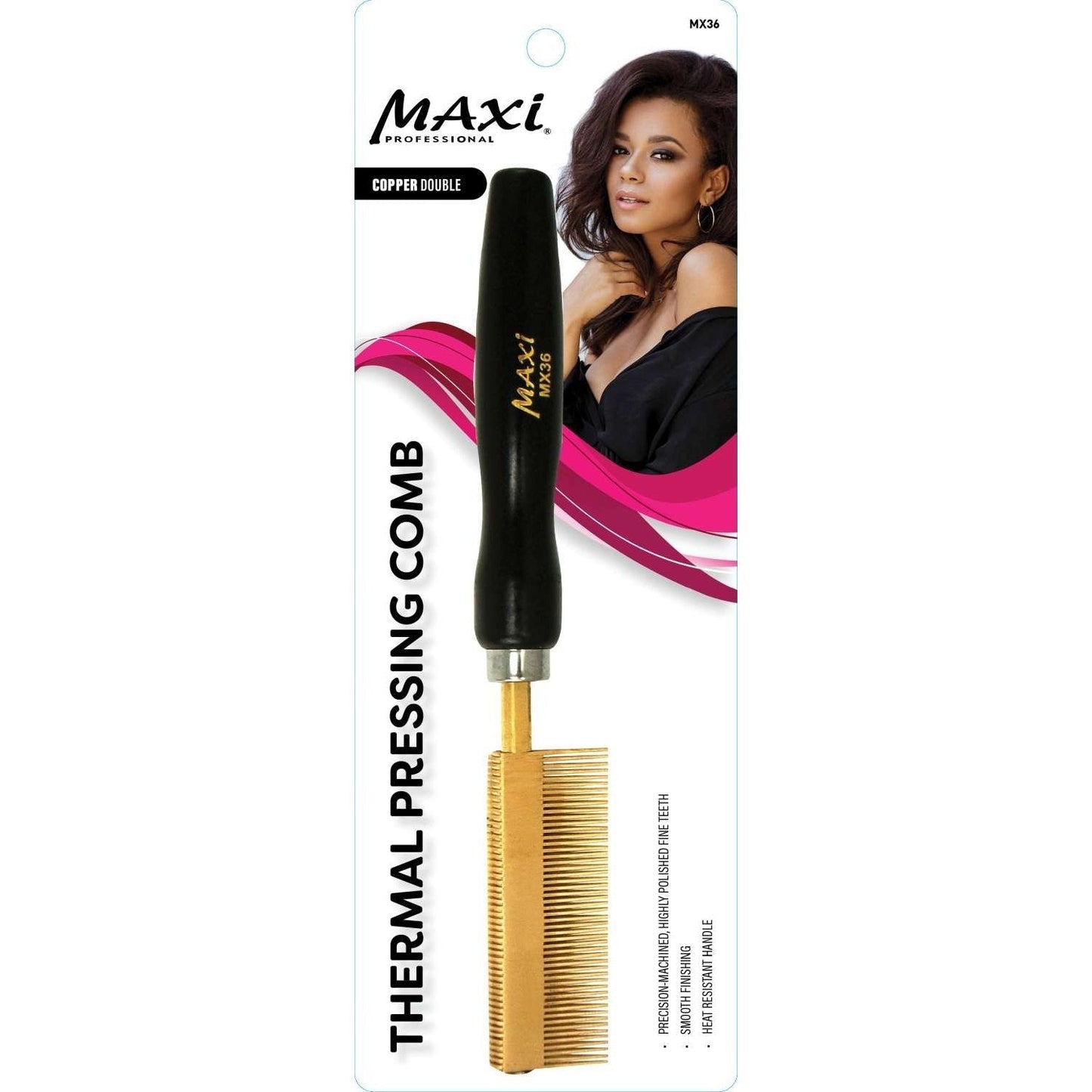 Pressing Comb Copper Maxi Hair Tool