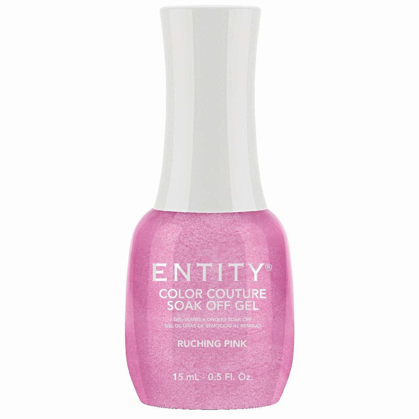 Soak Off Gel Ruching Pink 0.5 Fl Oz