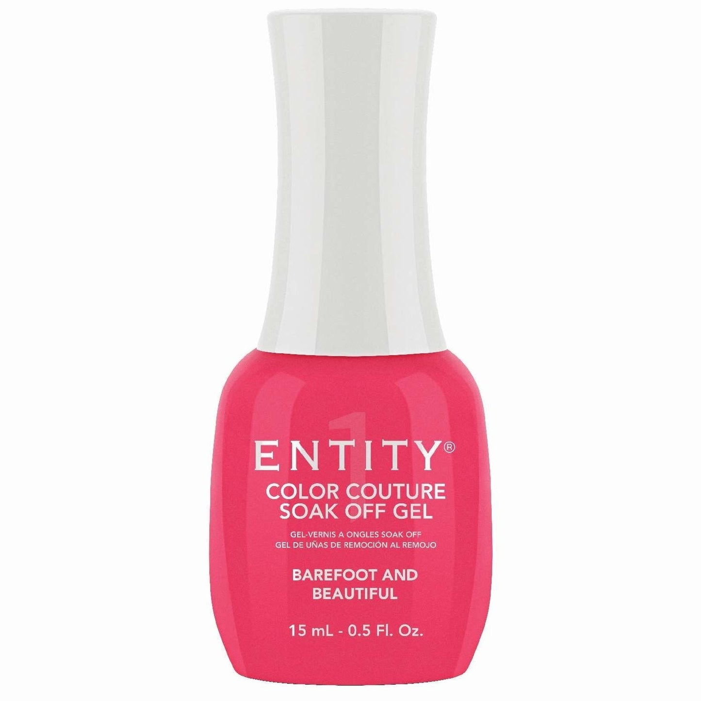 Soak Off Gel Barefoot And Beautiful 0.5 Fl Oz
