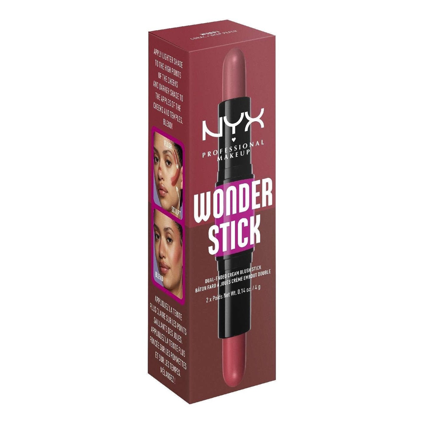Wonder Stick Dual-Ended Cream Blush Stick 0.28 Oz