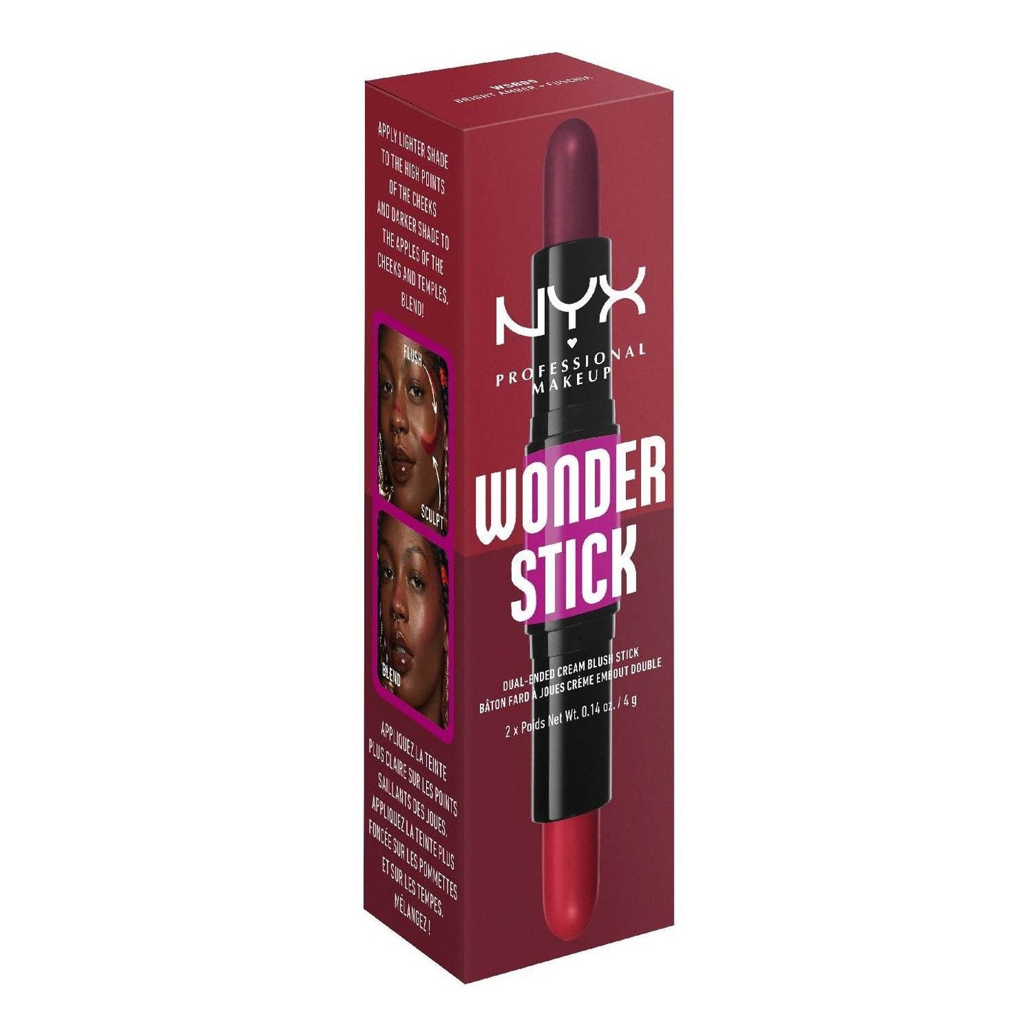 Wonder Stick Cream Blush with Hyaluronic Acid 0.28 Oz