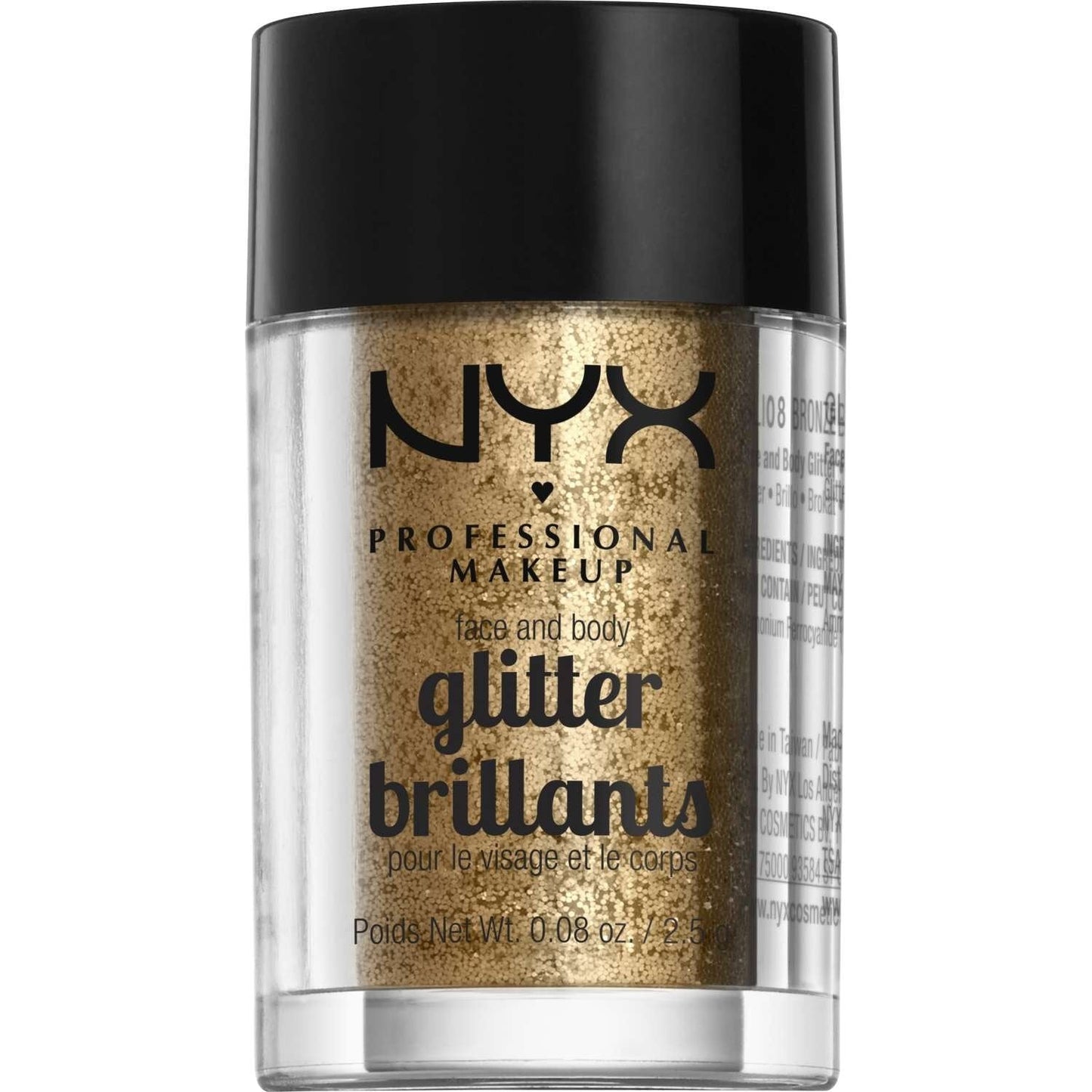 Face and Body Loose Glitter Bronze 0.08 Oz