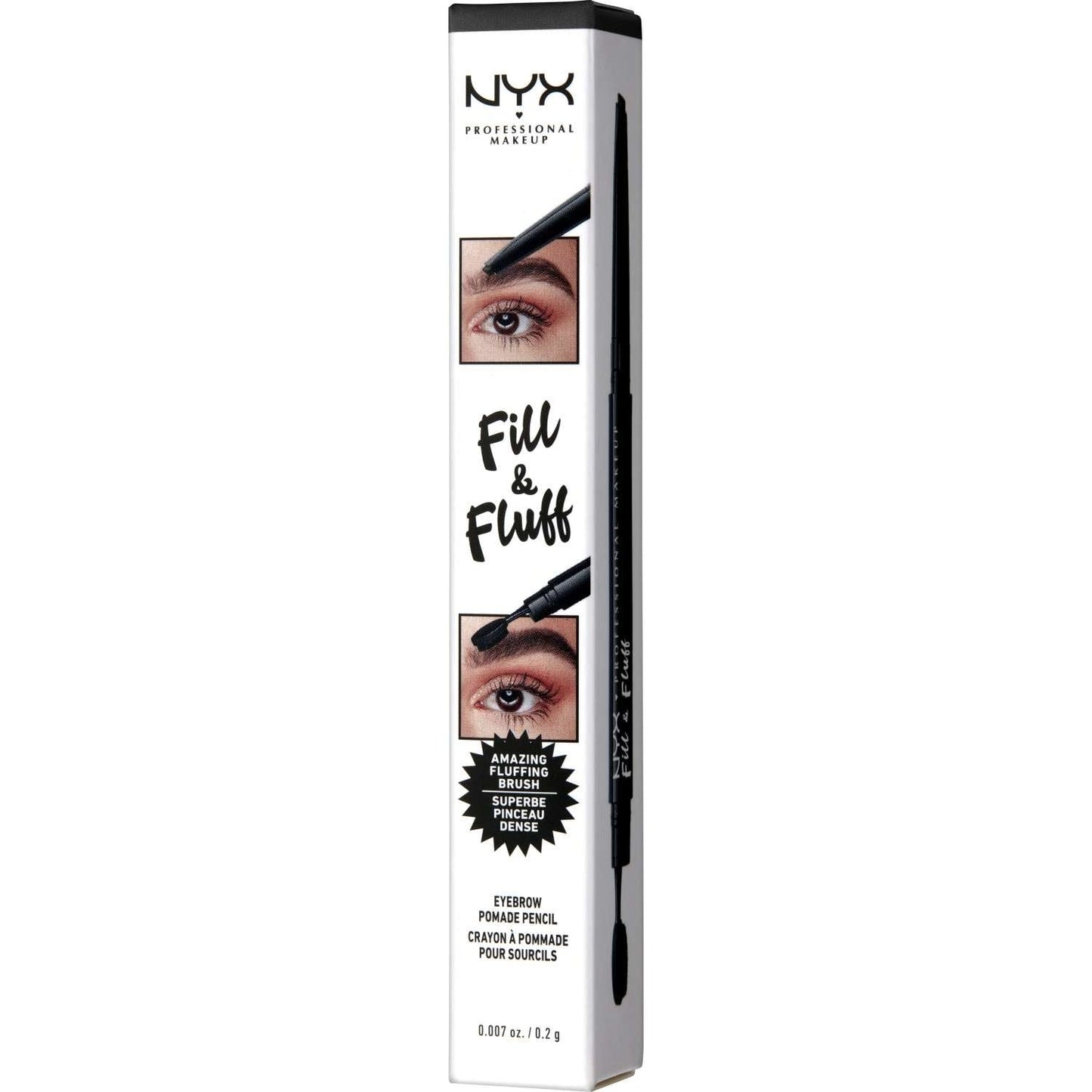 Eyebrow Pomade Pencil Dual-Ended 0.007 Oz