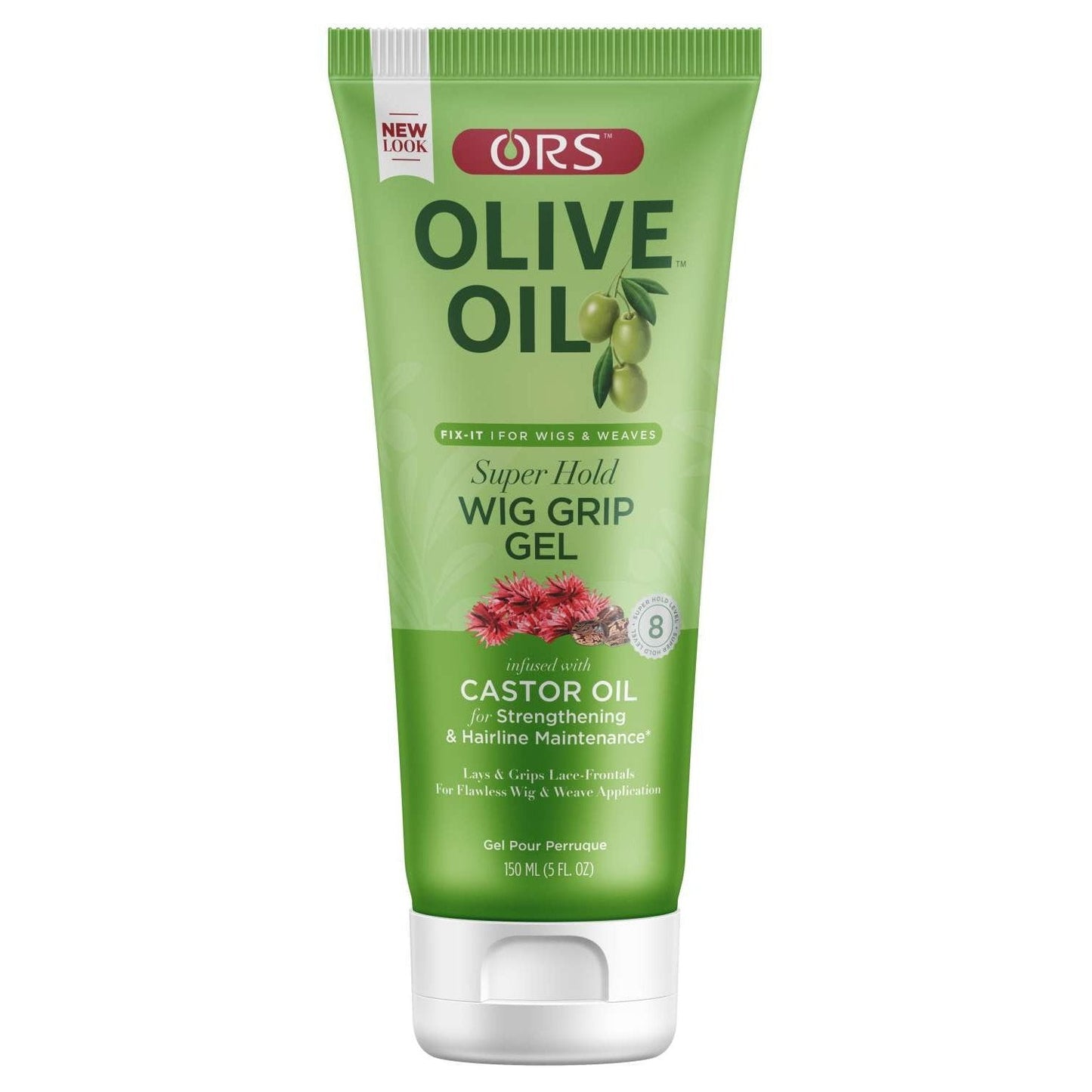 Fix-It Super Hold Wig Grip Gel with Olive Oil 5 Oz