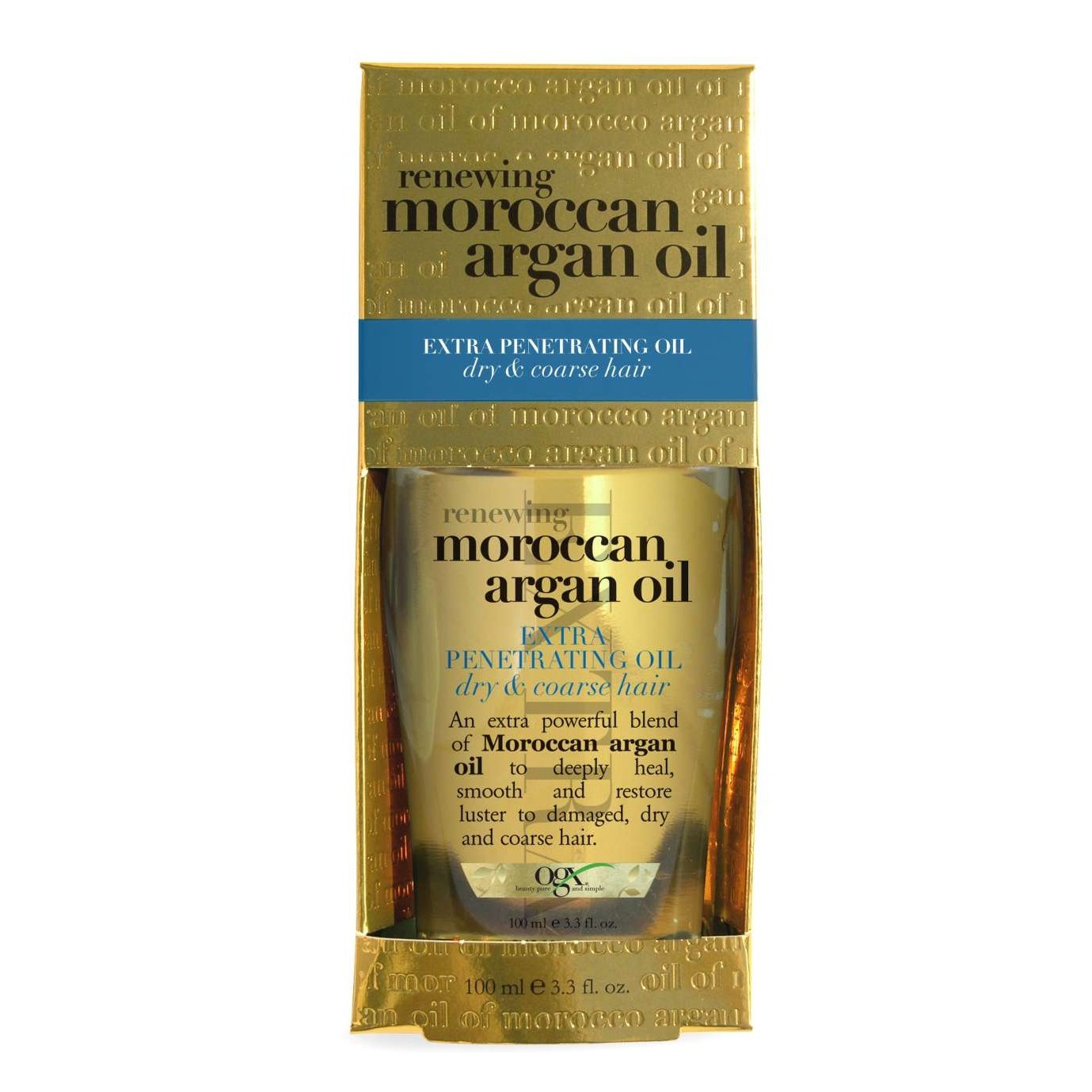 Renewing Moroccan Argan Oil Extra Penetrating Oil 3.3 Fl Oz