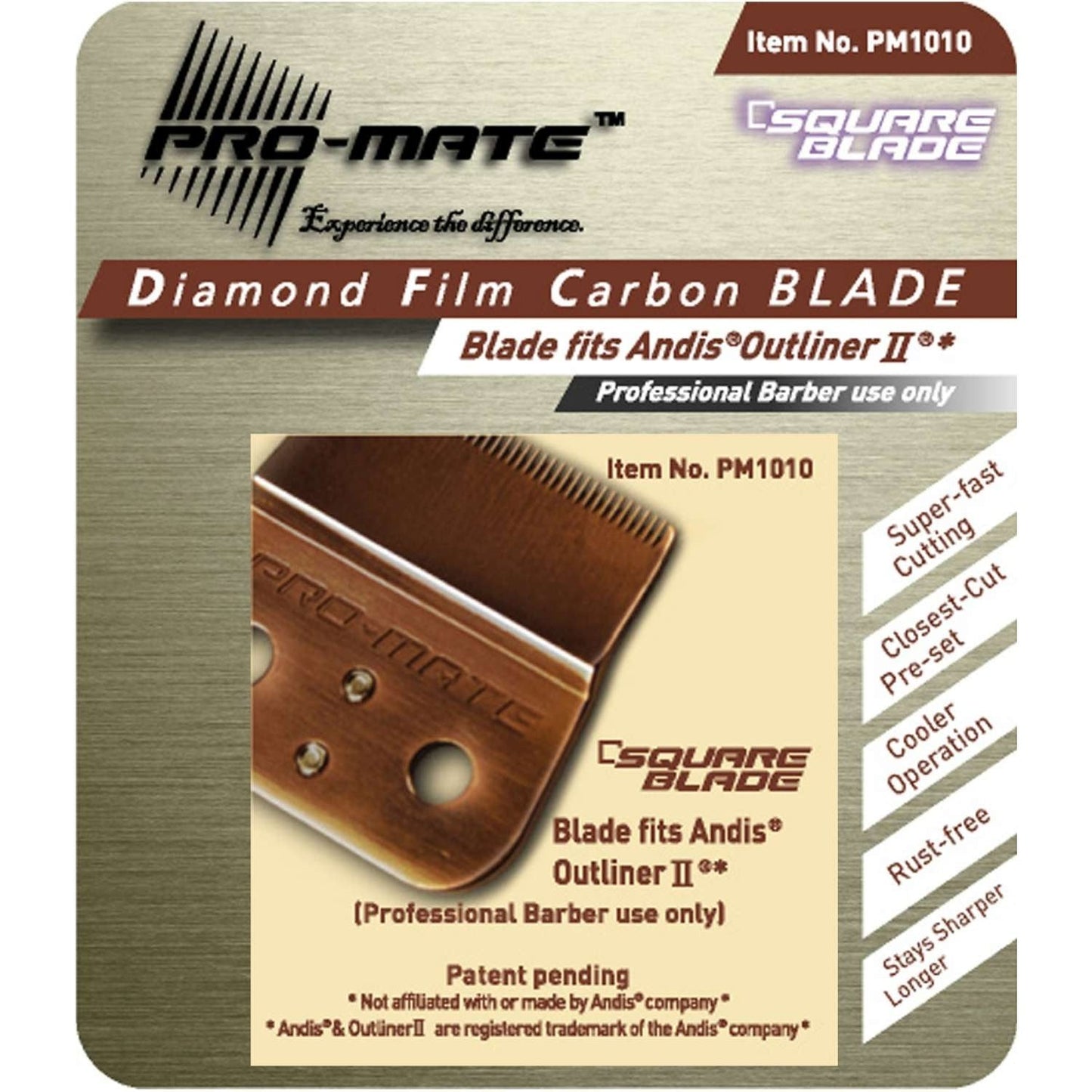 Blade Square Andis Outliner II