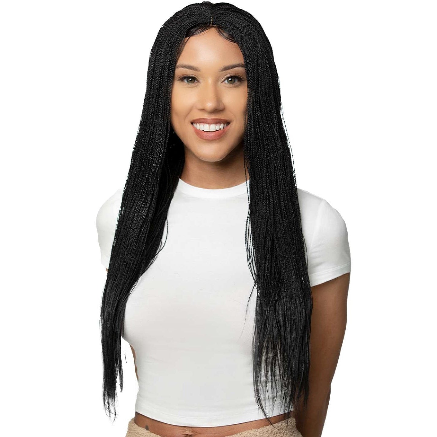 Lace Wig Micro Twist 1B QLW101