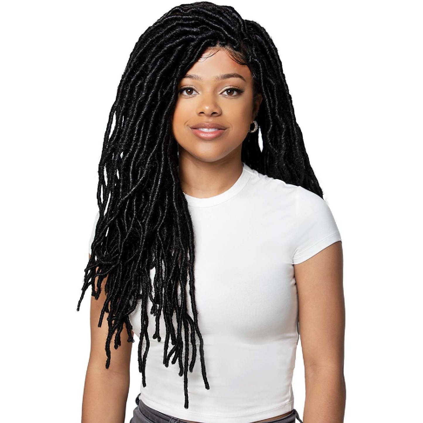 Lace Wig Goddess Locs Length QLW307