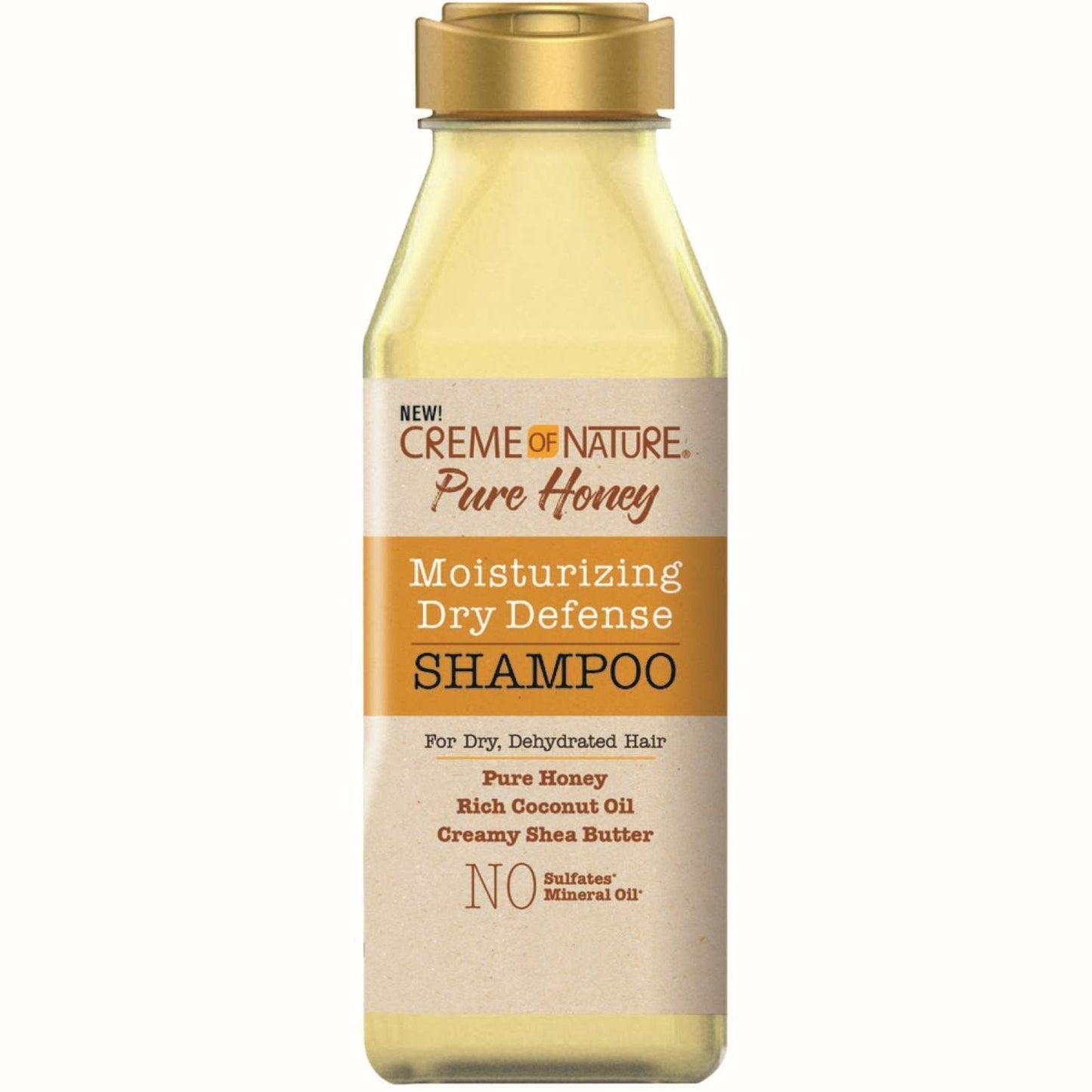 Creme of Nature Shampoo Pure Honey Hydrating Dry Defense 12 Oz
