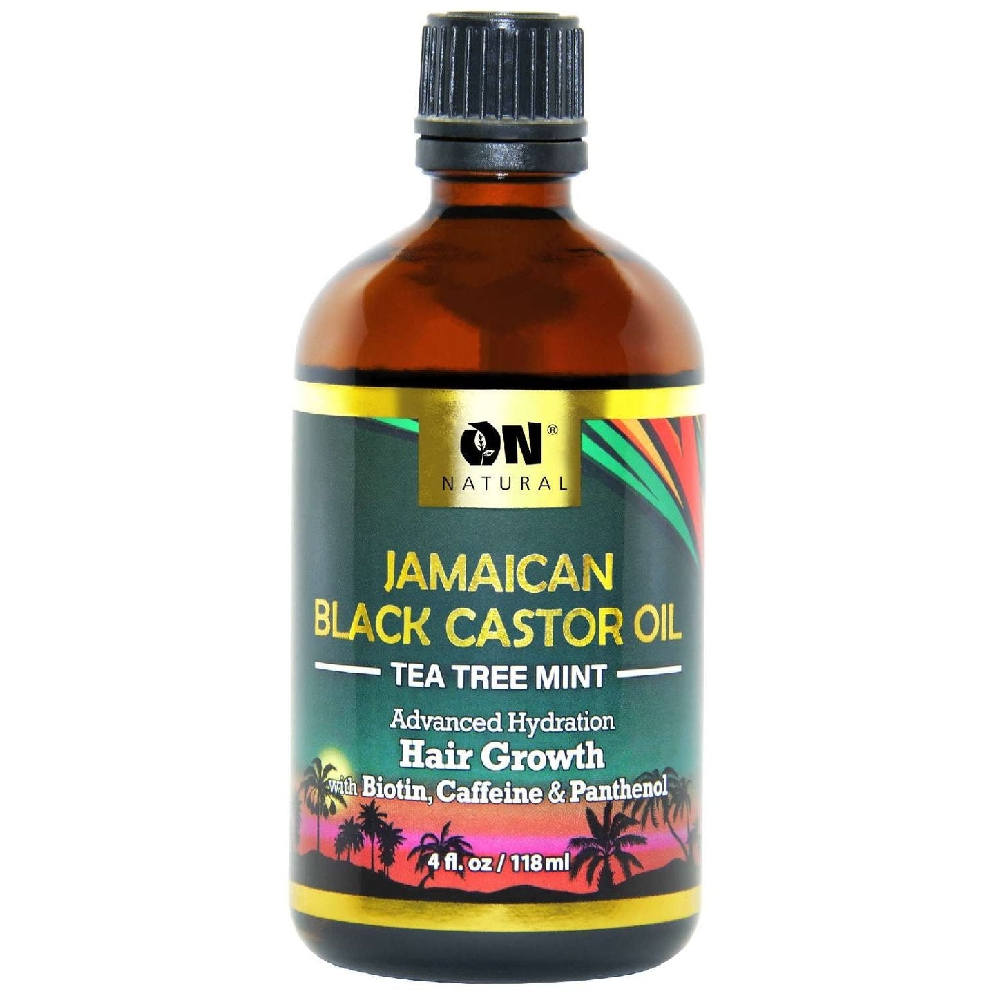 Jamaican Black Castor Oil with Tea Tree and Mint 4 Oz