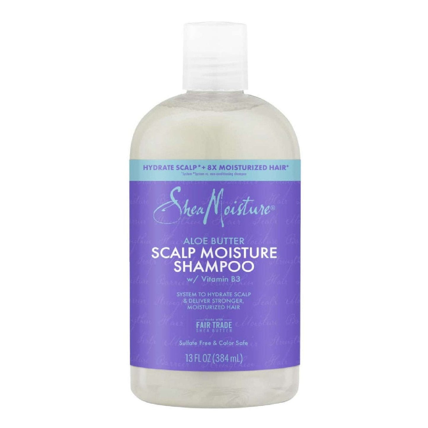 Shea Moisture Scalp Moisture Shampoo with Aloe Butter 13.0 Fl Oz